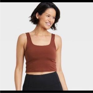 Longline bra top light support